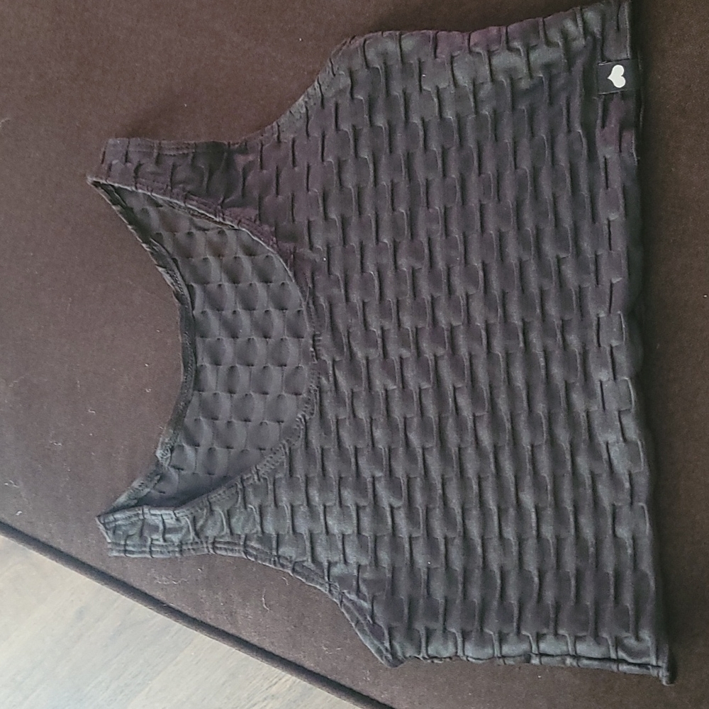 Brand New* Booty by Brabants Graphite Chrome OSFM Cropped Tank
